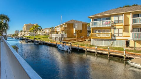 View of Canal From Oversized Deck