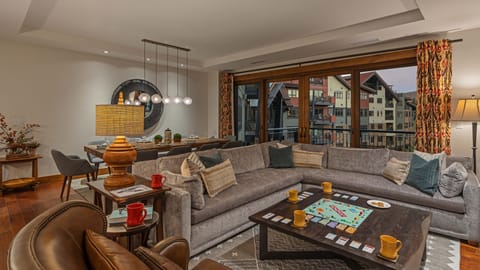 Great Room, Main Level - With deck access