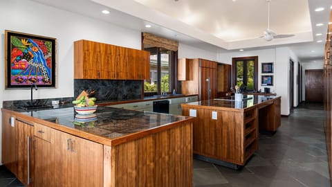 Well stocked kitchen