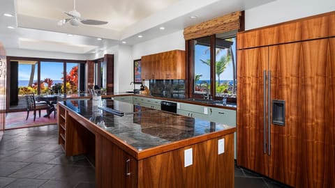 Nicely updated and well-equipped kitchen