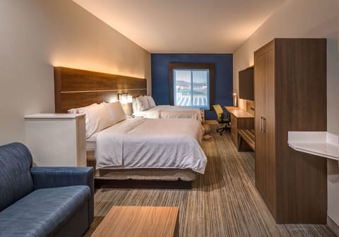 In-room safe, desk, iron/ironing board, free cribs/infant beds