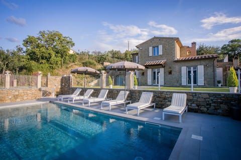 Swimming pool and outdoor view