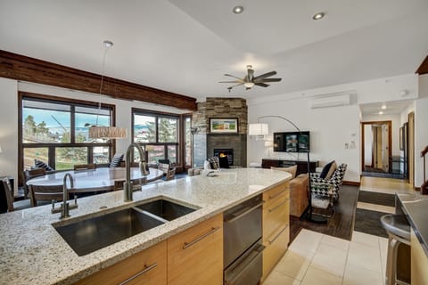 Indoors, Floor, Flooring, Sink, Kitchen