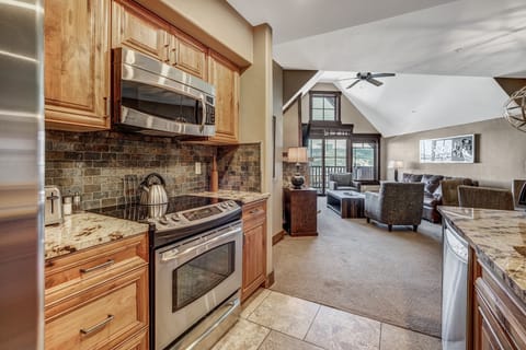 Indoors, Floor, Flooring, Kitchen, Microwave