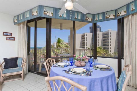 Enjoy the beautiful view as you dine.