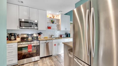 You'll have everything needed to prepare a meal at home...