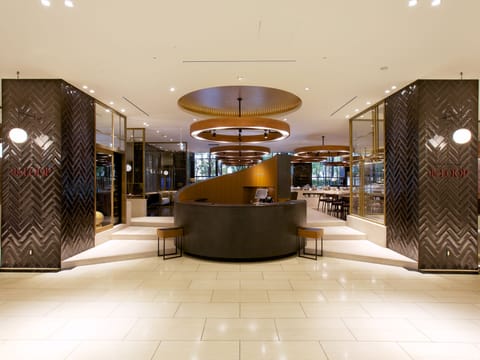 Interior entrance