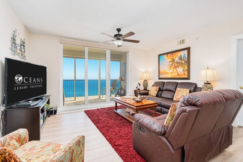Oceanfront Living Room.
