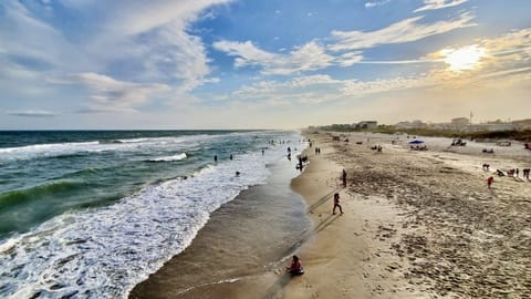 Beach nearby, fishing