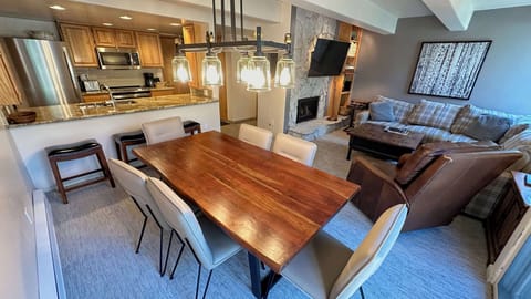 Dining table with seating for up to 6 people