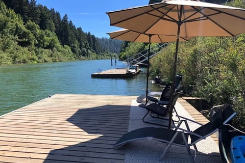 Riverview Dock - seasonal mid-June to mid-September - conditions permitting.
