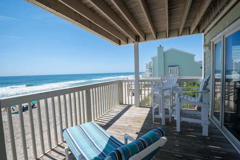 Oceanfront Covered Deck