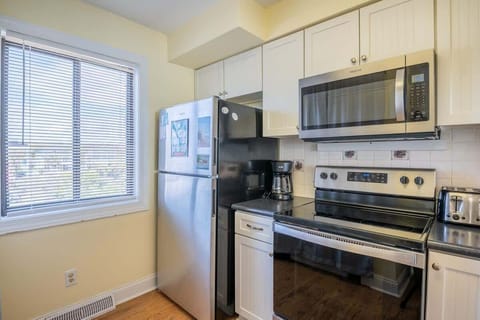 All new stainless steel appliances