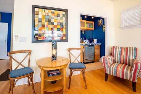 Seating Area for Two Outside Bar Area