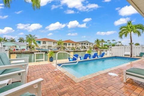 Pool and Canal view 1