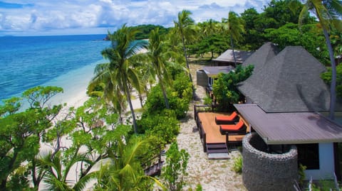 Beachfront Bure | Terrace/patio