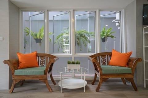 Lobby sitting area