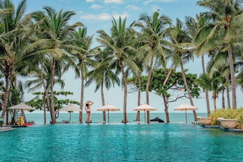 2 outdoor pools, open 7:00 AM to 7:00 PM, pool umbrellas, sun loungers