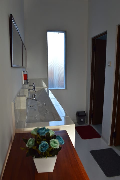 Shared Dormitory, Non Smoking | Bathroom | Shower, bidet, towels