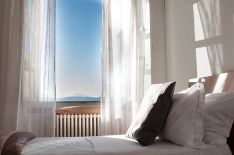 Panoramic Double Room, 1 Double Bed, Ensuite | 1 bedroom, premium bedding, down comforters, minibar