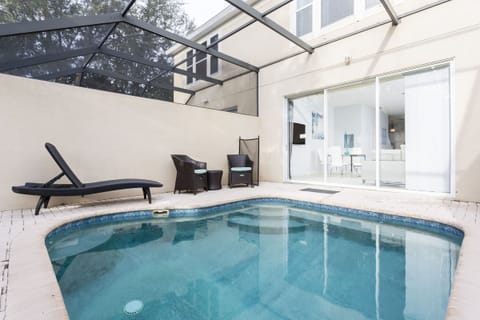 Take a refreshing dip in the private pool