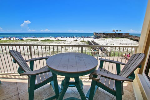 Boardwalk 183 Gulf Front Balcony