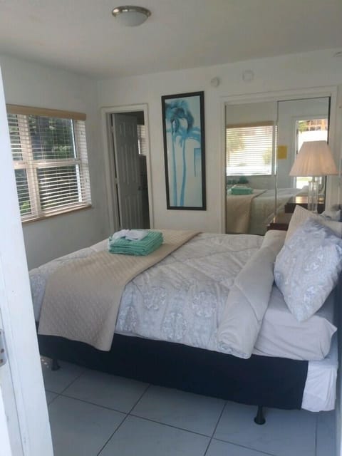 Hotel Style room with a queen bed mini refrigerator and a micro 