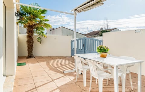 outside