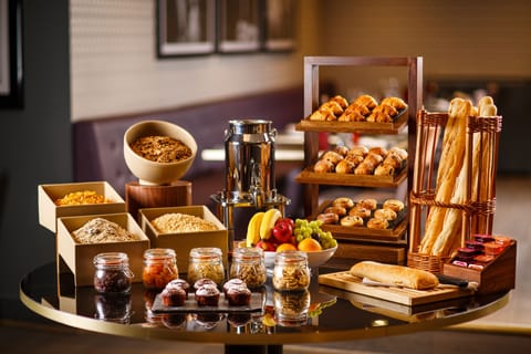 Daily buffet breakfast for a fee