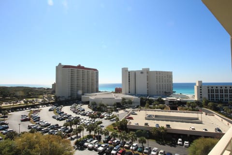View looking south from the balcony