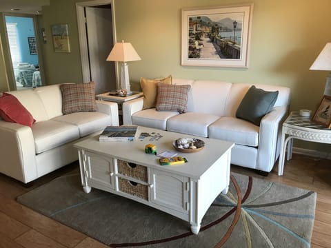 Comfortable and sunny living room 