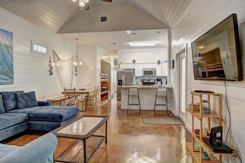 Living room - Embrace the open floor plan of this Island retreat