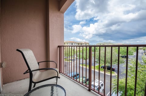 Step outside to your personal oasis on our charming private balcony.