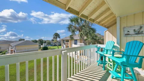 Whether you are having morning coffee or a romantic dinner outside, the private balcony is relaxing and inviting.