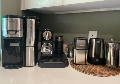 Fill coffee station for coffee lovers