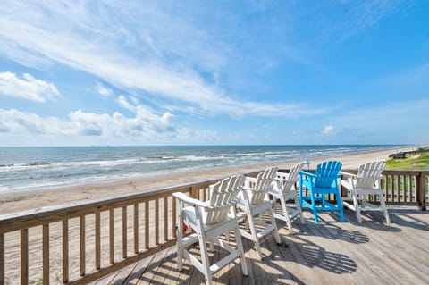 Picture yourself relaxing in these Adirondack chairs, waves rolling in, salt air on your skin. Your private deck stretches out toward miles of pristine shoreline—perfect for morning coffee or sunset toasts.