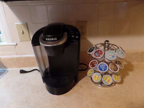 Keurig - Differing varieties each stay.  
