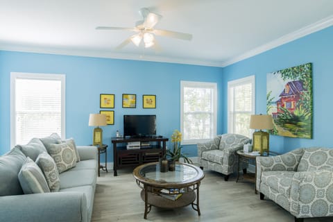 7 Purple Parrot Resort One Bedroom Condo 18cd by Perdido Key Resort Management Living Room