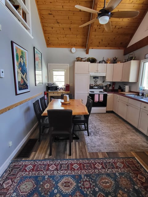 View from LR room. LR, kitchen, dining area, 2BRs, and full bath on 2nd floor