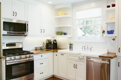 With new appliances.  Laundry just off the kitchen. 