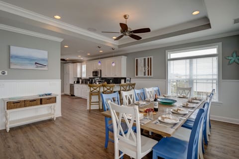 Dining Room table with room for 12