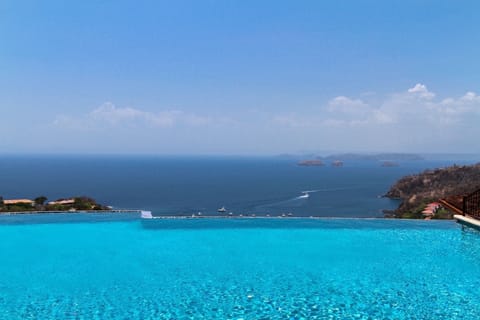 View from the communal pool