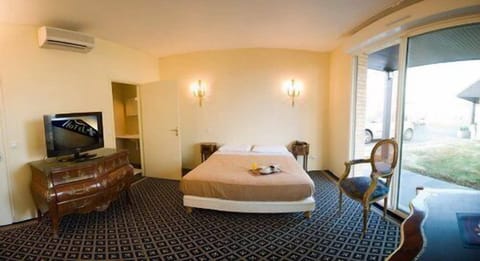 Desk, blackout drapes, soundproofing, iron/ironing board