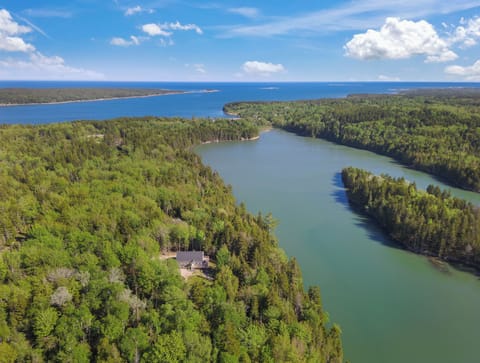 Aerial photo of Ollie's Folly 
