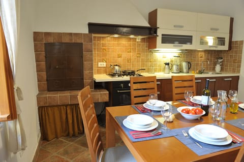 Kitchen with Genuine Stove