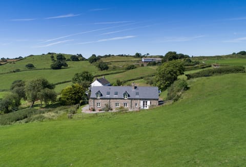 Ty Cerrig is one of seven luxury self catering cottages on The Bodnant Estate near Conwy in North Wales