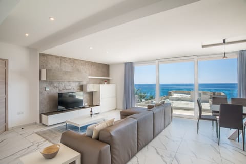 Living Area with LCD TV screen