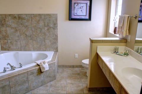 Presidential Suite | Bathroom | Combined shower/tub, free toiletries, hair dryer, towels