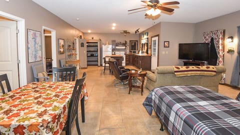 Open Concept View from Dining Area