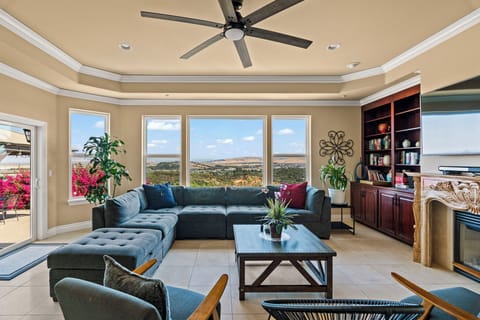 Enjoy the view from the family room